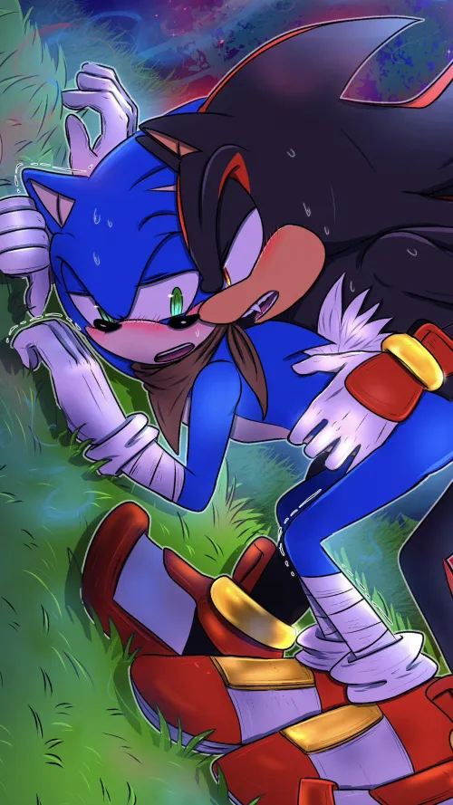 Shadow x Sonic Boom Gay Porn [MM] (@Sumju0)