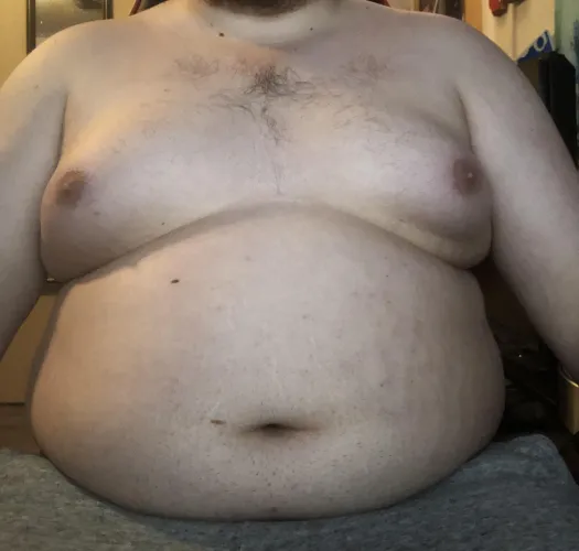 Showing off the belly