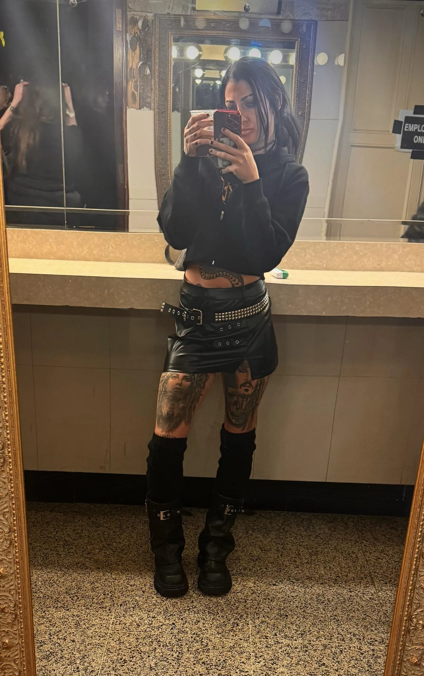 skirt for easy access. fucked one of my favorite artists last night