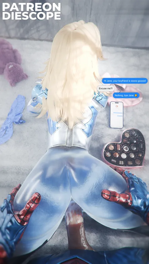 Sue Storm x Peter Parker (DieScope) [Marvel Rivals]