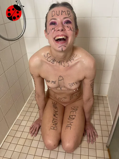 Waiting to get goldenshower