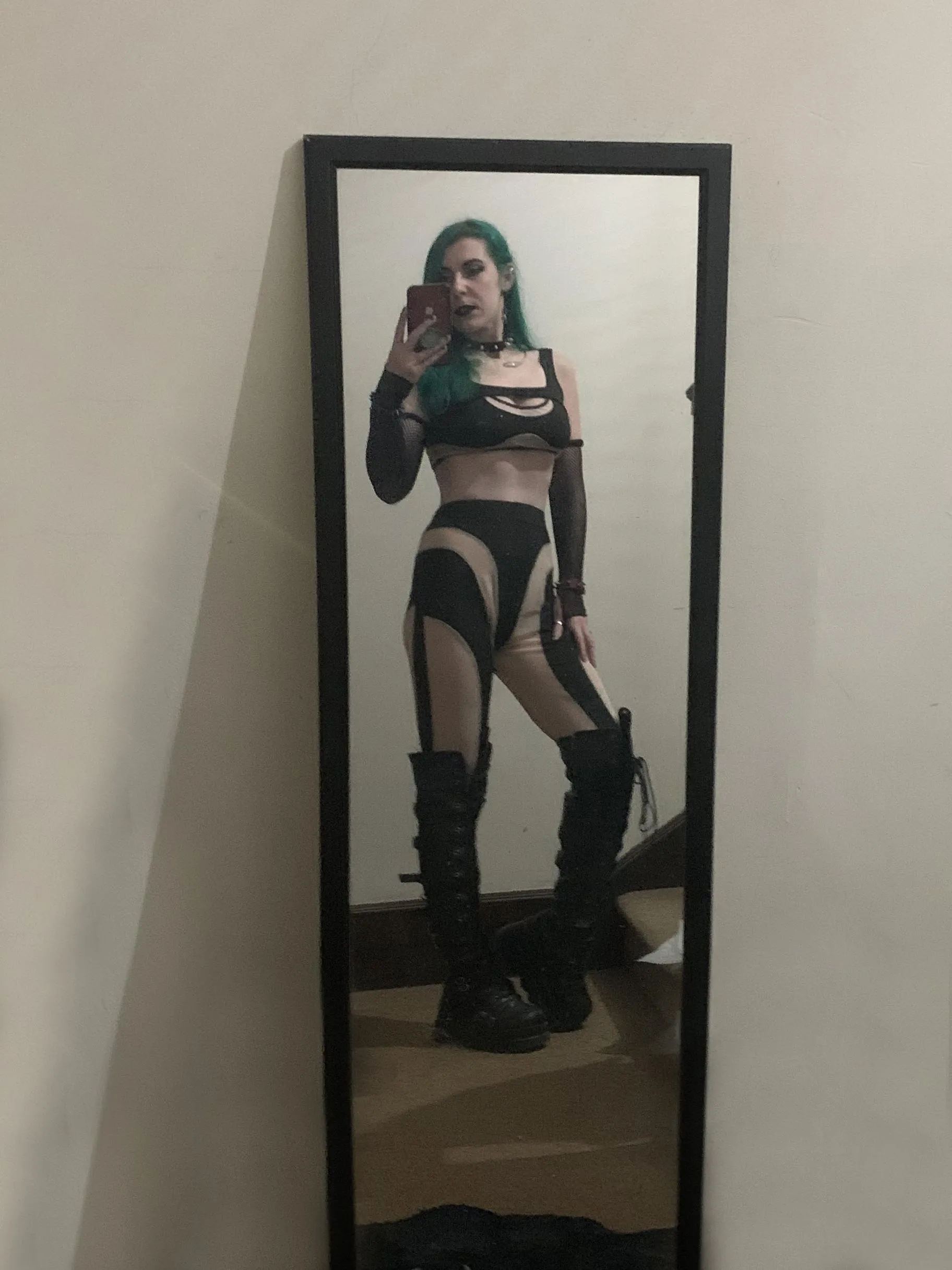 Big goth boots