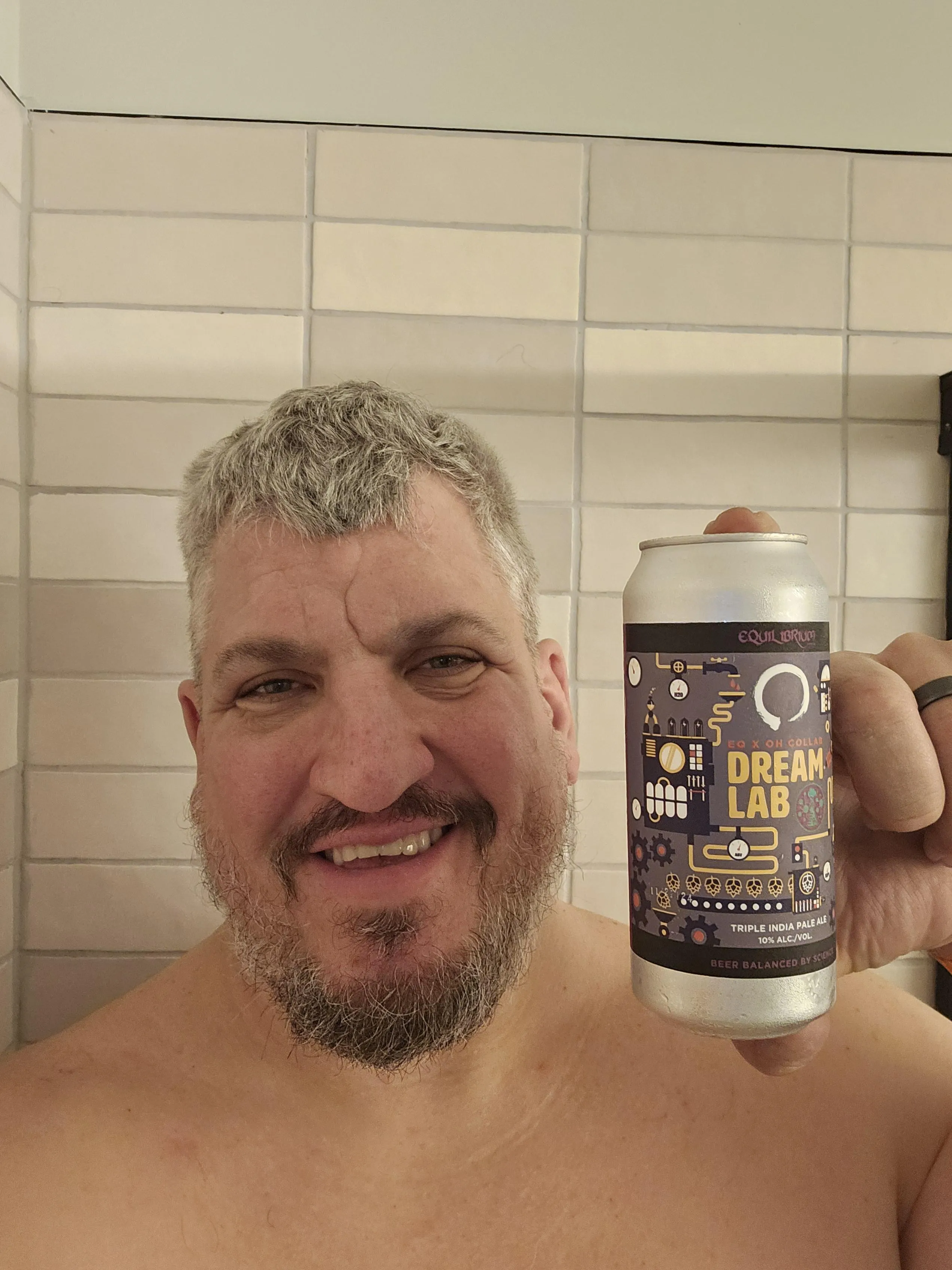 Equilibrium Dream Lab, strong but delicious, 16 ounces 10.2% ABV