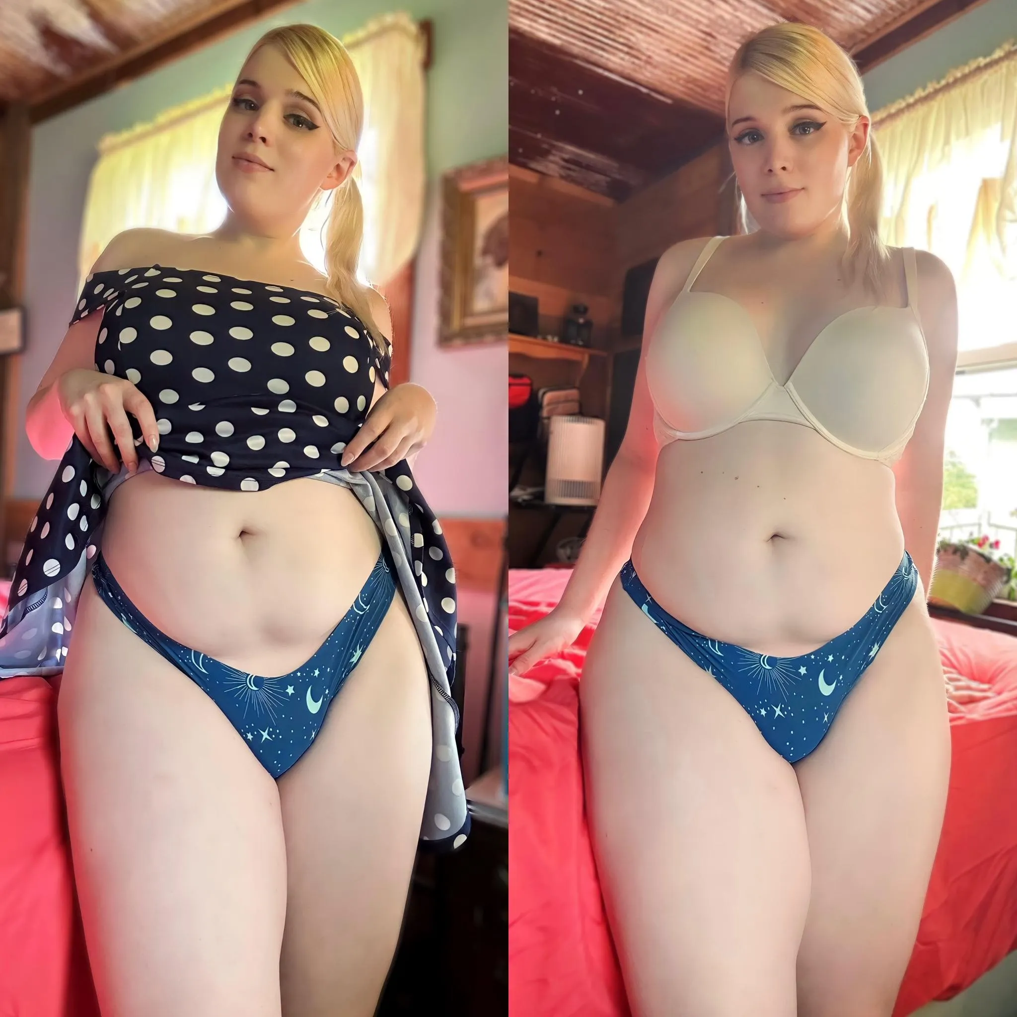 I love being on the thicker side, my hips look better anyway 😵‍💫