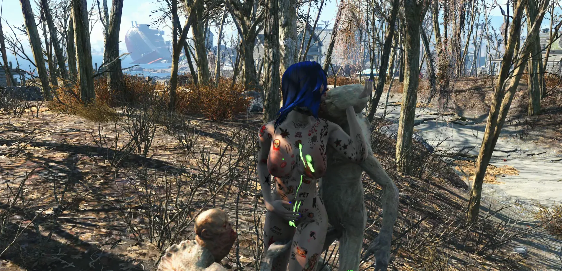 Ivy and I get caught by ghouls