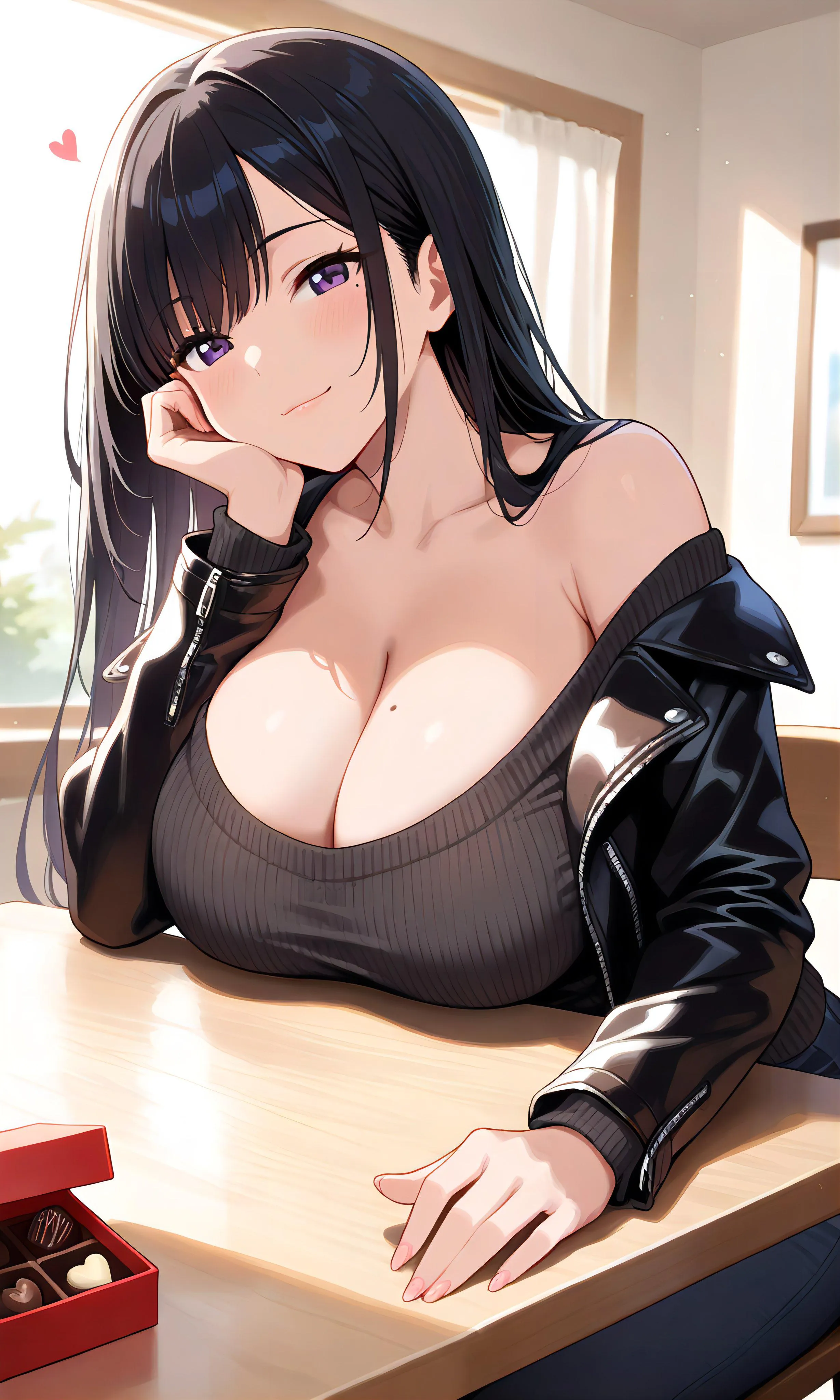 Leather Jacket Valentine