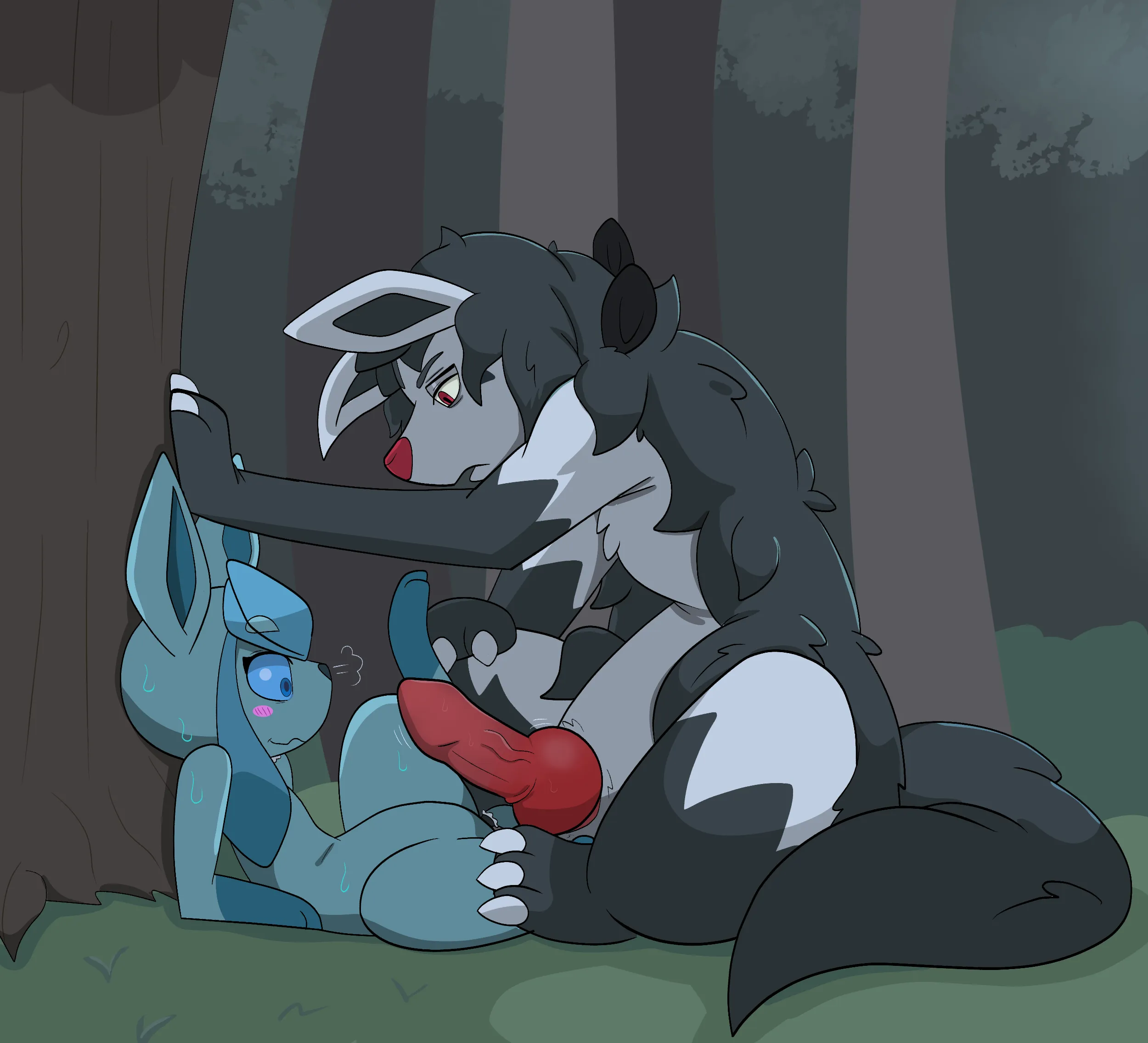 Looks like Bow and Yumi are going to make those eevee kids that Sera wanted after all....... [M/F] (blackravebow)