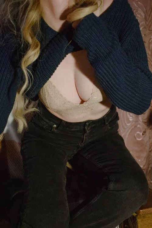 No, I'm not teasing (giggles)