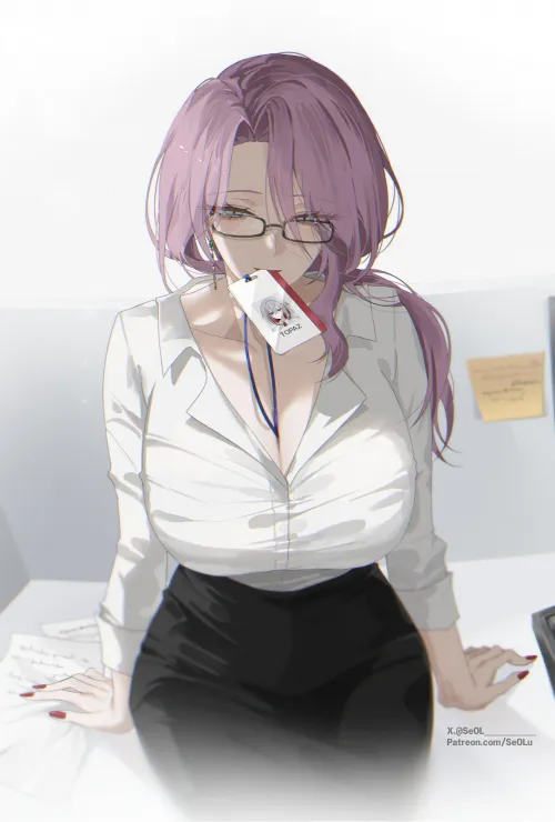 Office Lady Jade [Honkai Star Rail]