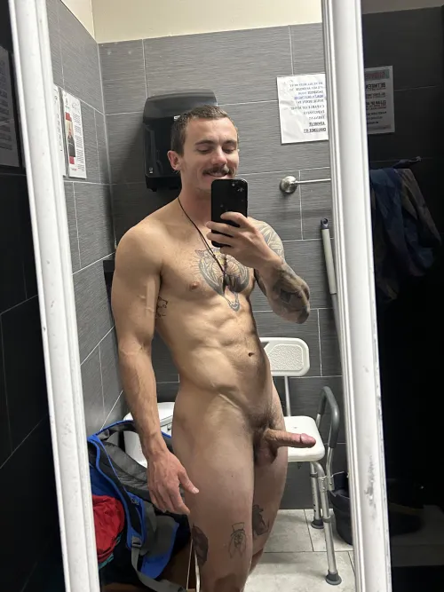 Post workout hard on😏