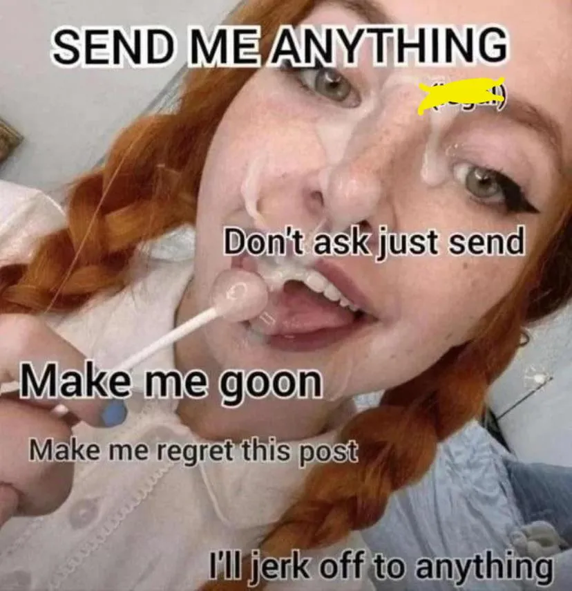 Reading all of your rape threats makes my dress pitch a tent