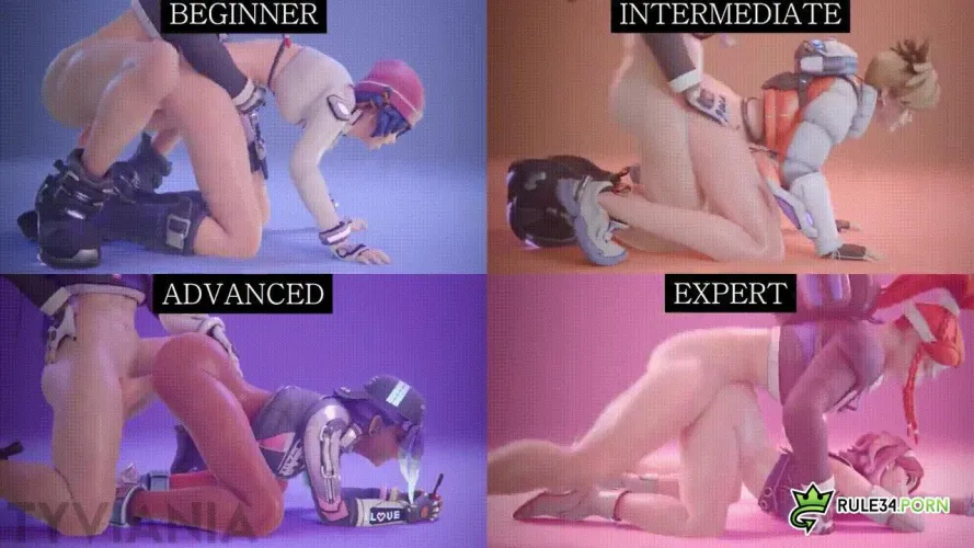 Rule 34 Kiriko, Tracer, Sombra, D.va, Brigitte (Tyviania) [Overwatch]