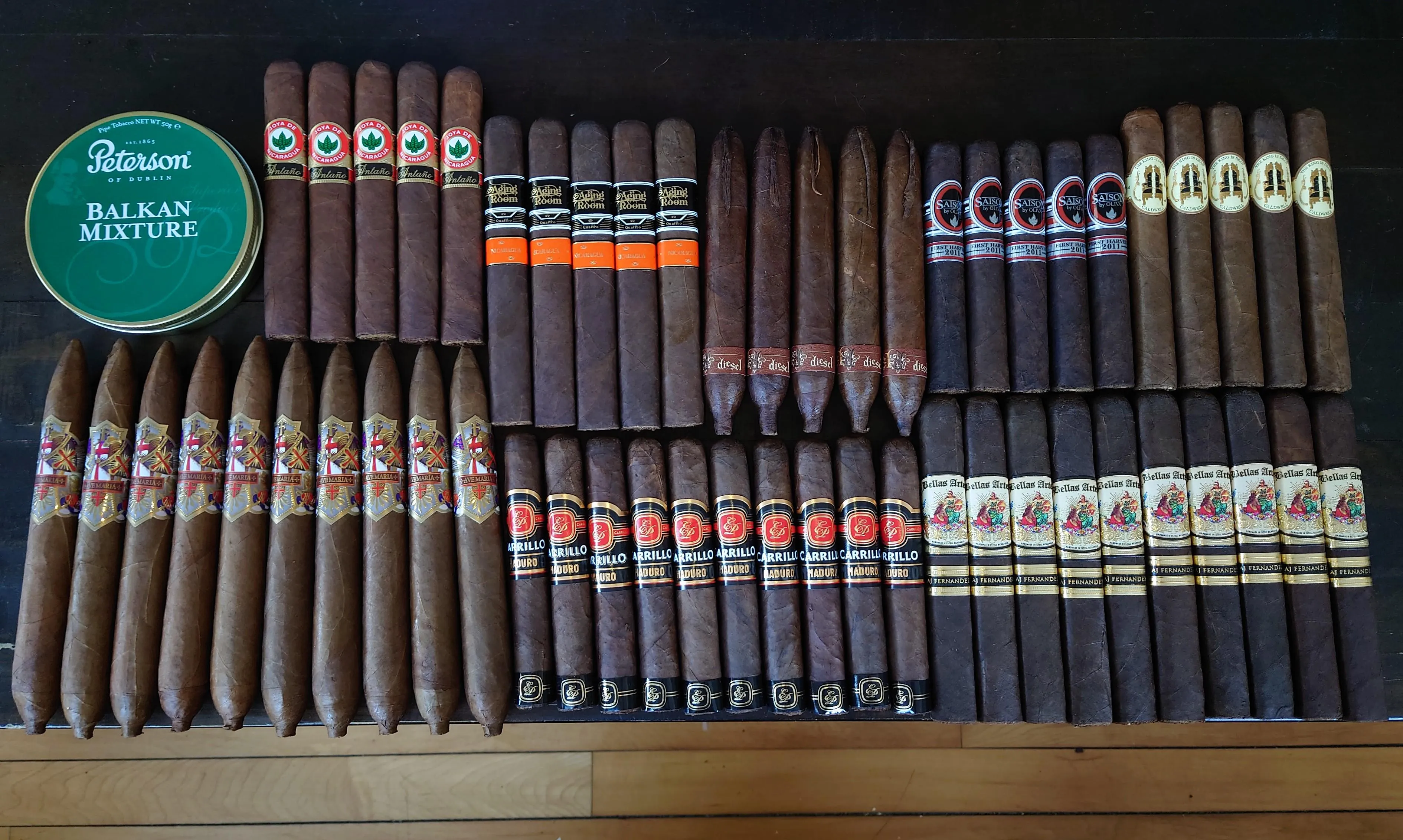 Spring is on the horizon gang load up those humidors. CBid came through for me.