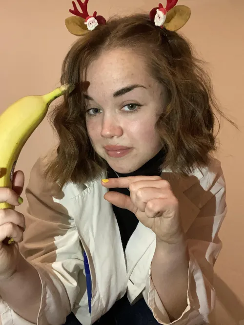 This is you compared to an actual sized one 🤣 (banana for scale)