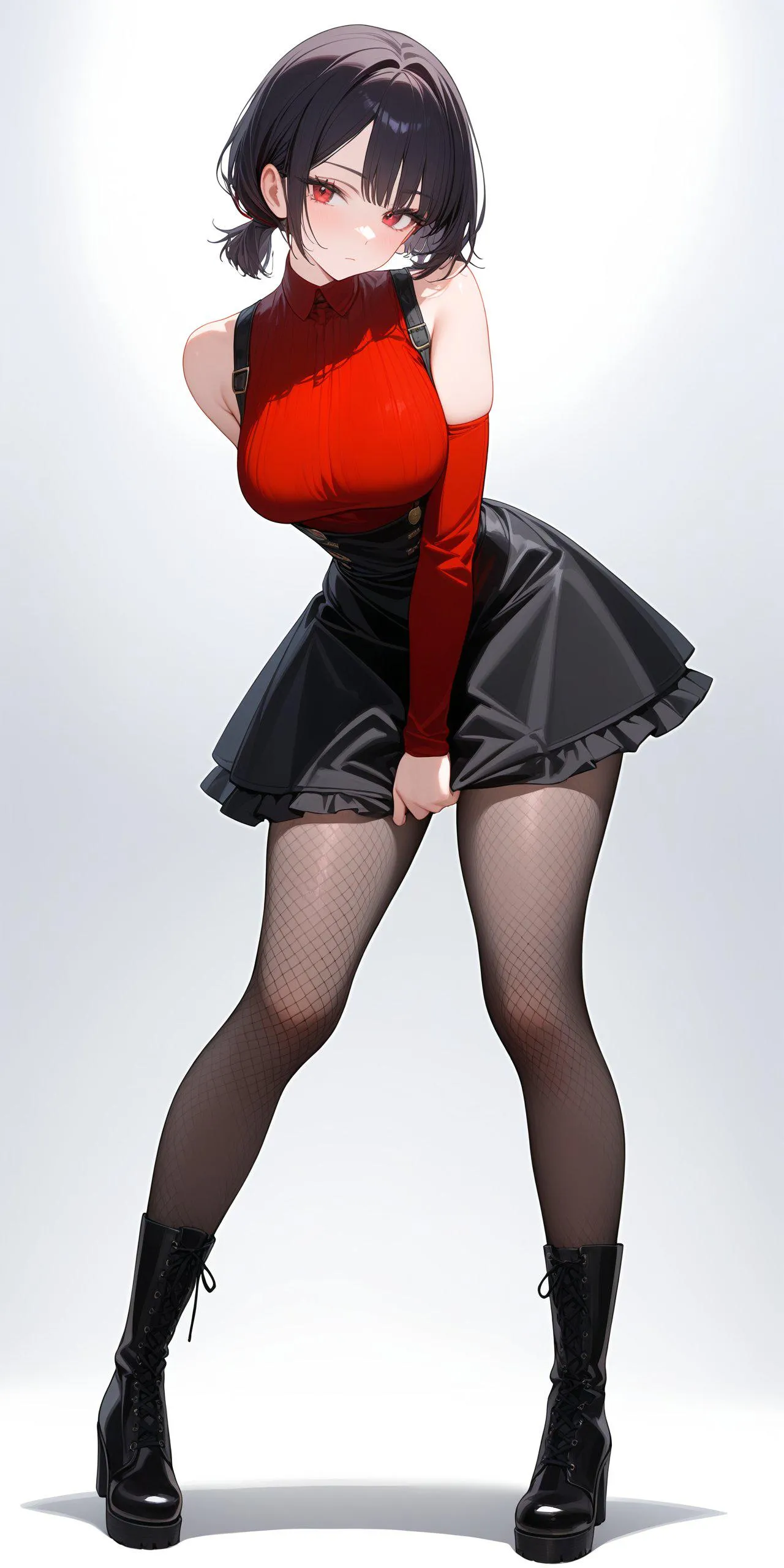 Tights & Combat Boots