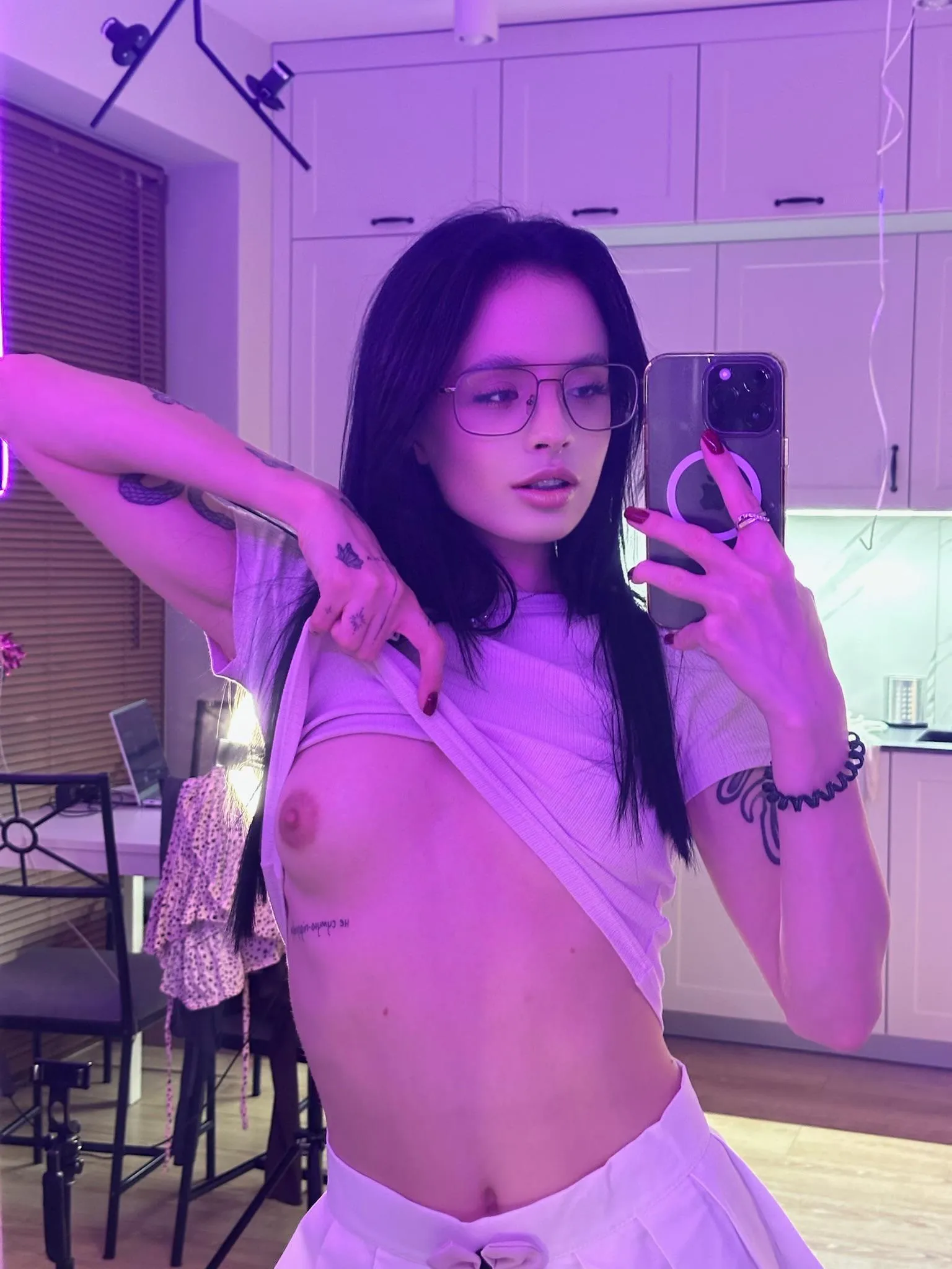 You can touch me where ever you want