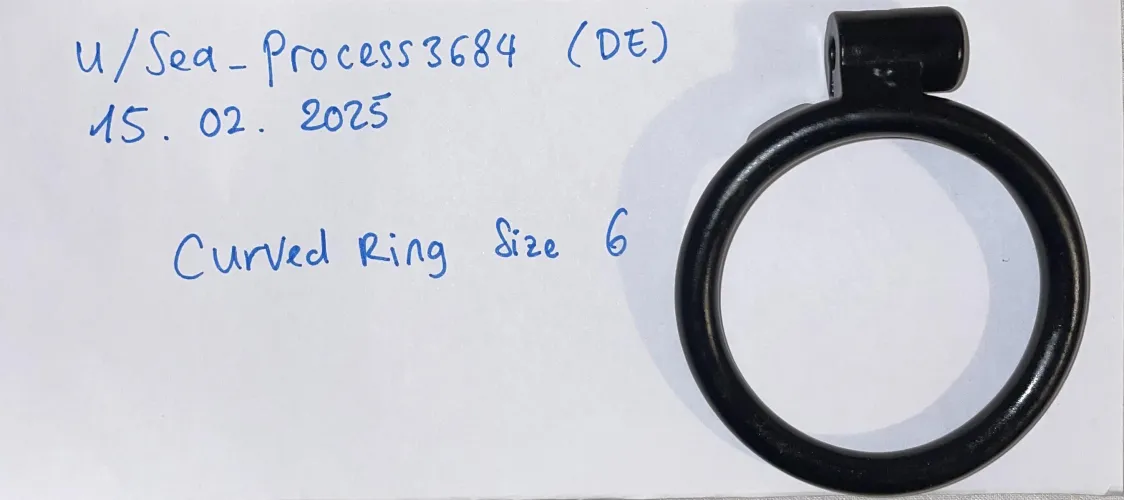 [DE, EU] [SELL] - Curved Ring Size #6