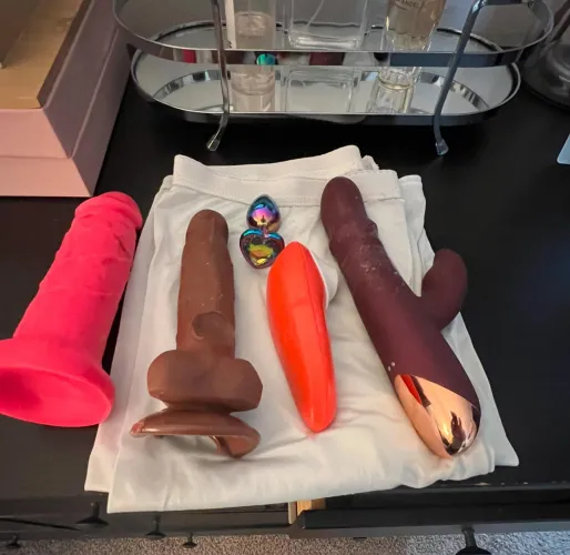 Every Mormon MILF needs a toy selection.