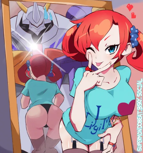 GaruruGreymon takes a good Nokia pic ( supermondobeat )