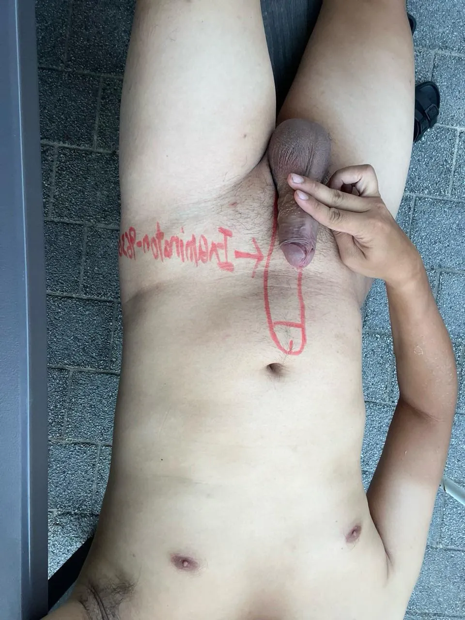 I lost to him so bad and that’s his size