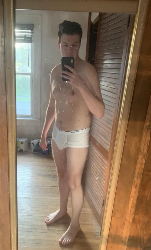 I really do wear tighty whities every day