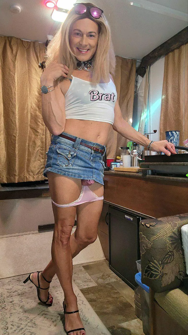 Im sorry Daddy... what did girl do wrong this time....giggles....