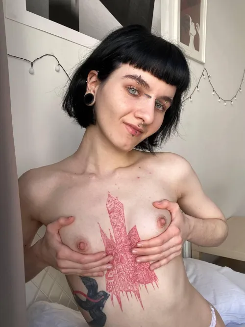 Is too much ink a turn-off or fine?