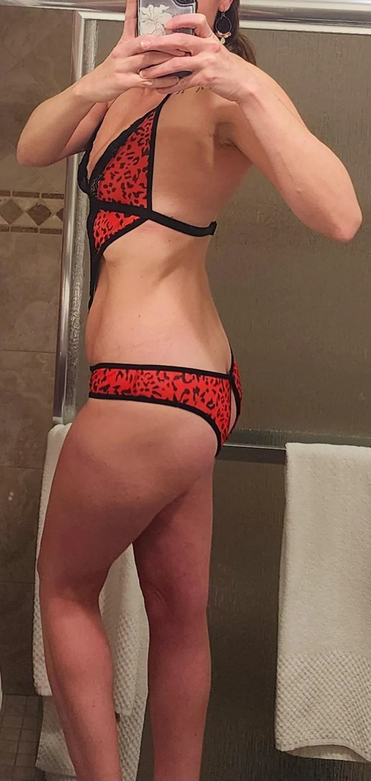 It's mild cause i wore a dress over it. I felt so naughty.