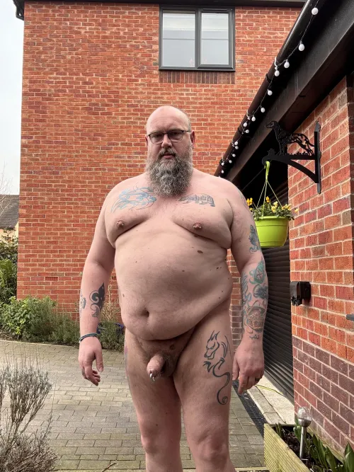 Locked out with an erection