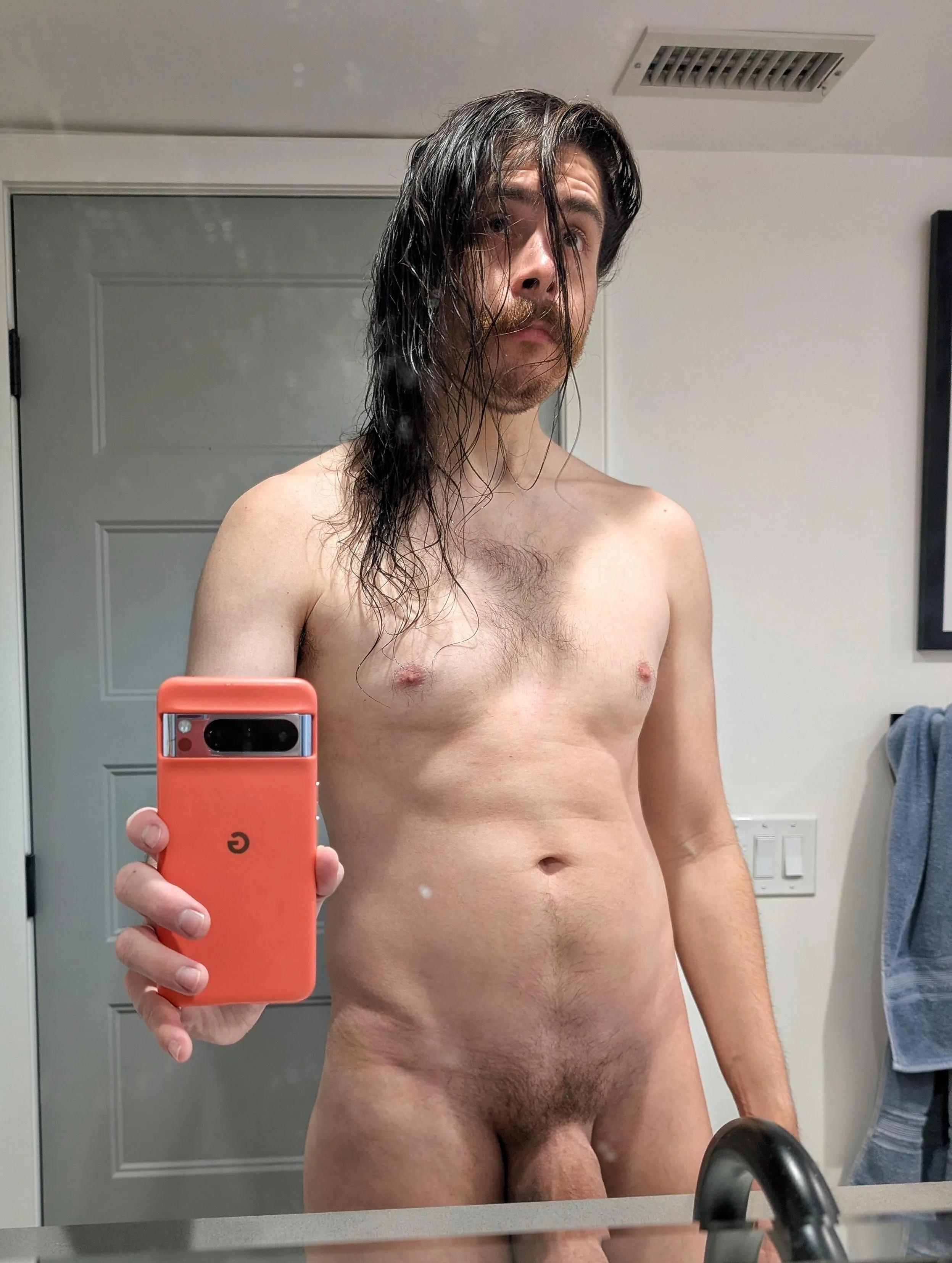 Long Locks With A Side Of Dad Bod