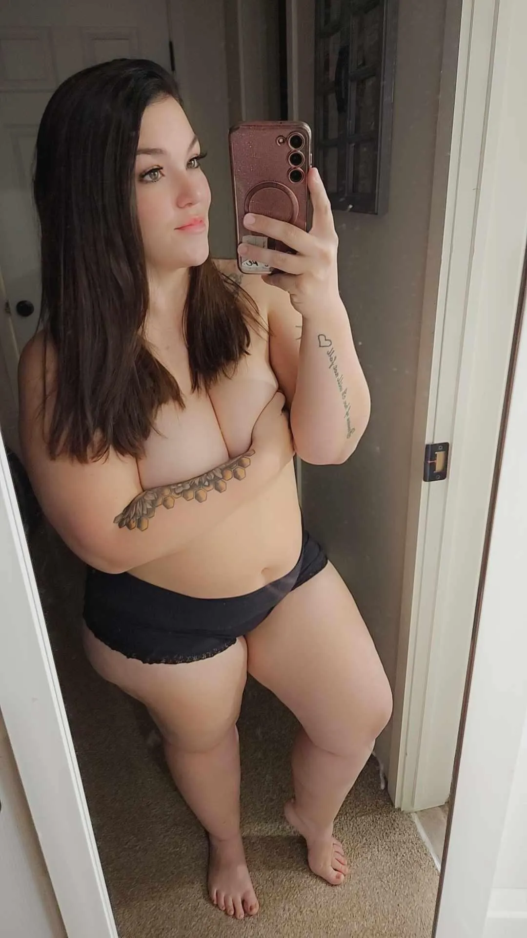 Make me take your cock like a good little slut baby