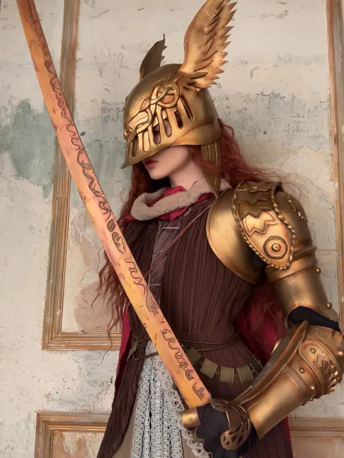 Malenia from Elden Ring cosplay by Alina Becker