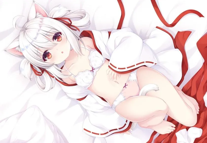 Miko in her sexy underwear (sakuraba hikaru (loveindog))