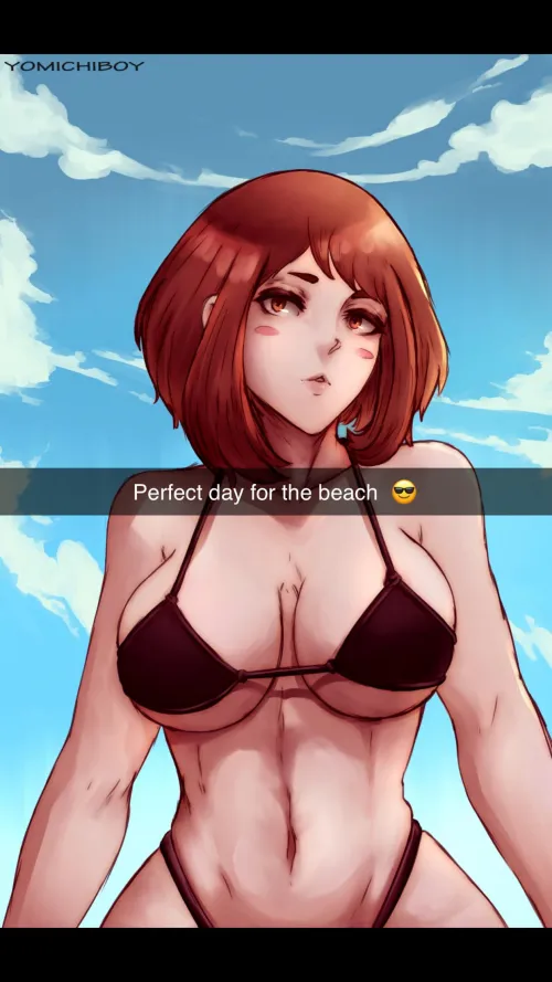Ochako’s Snapchat #13 [YOMICHIBOY]