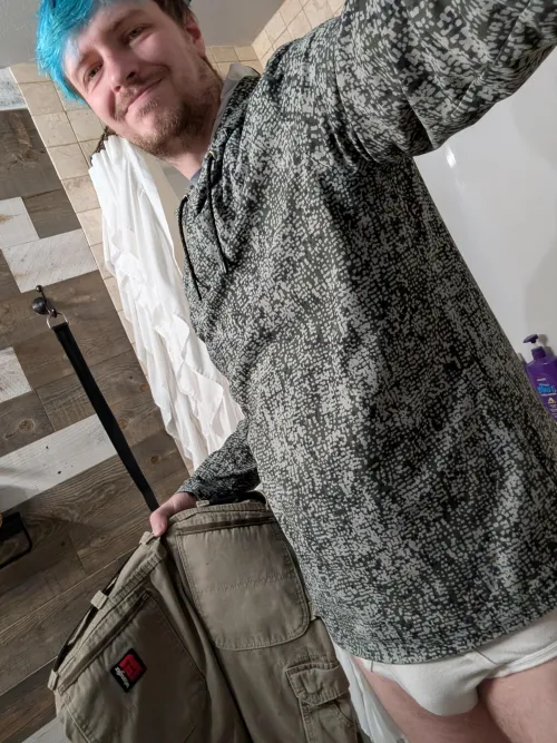 Pants always go on last