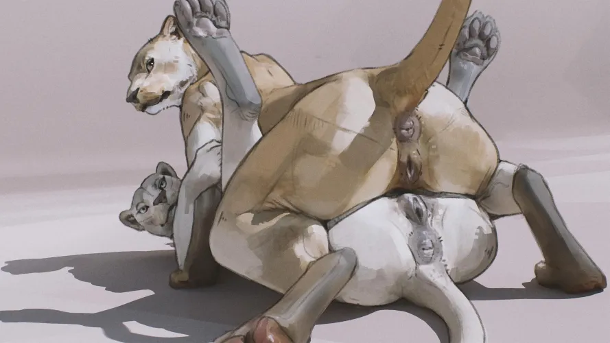 Playful lionesses (cosmiclife) [FF]