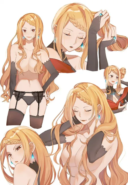 Priscilla getting ready