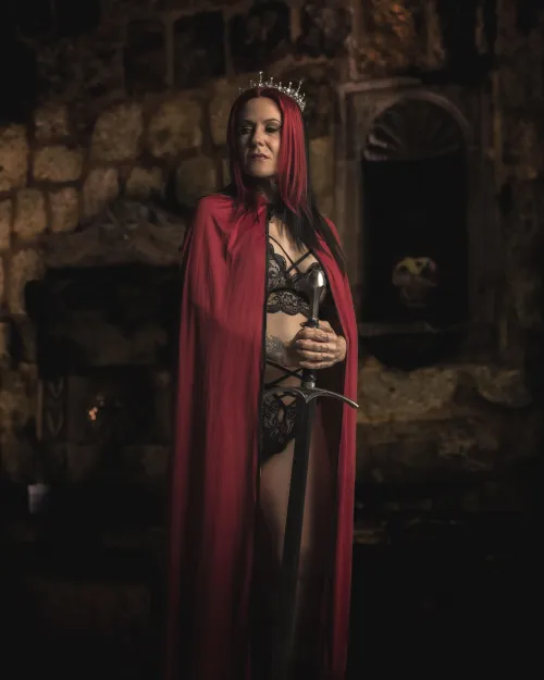 The Queen of Diamonds (by me)