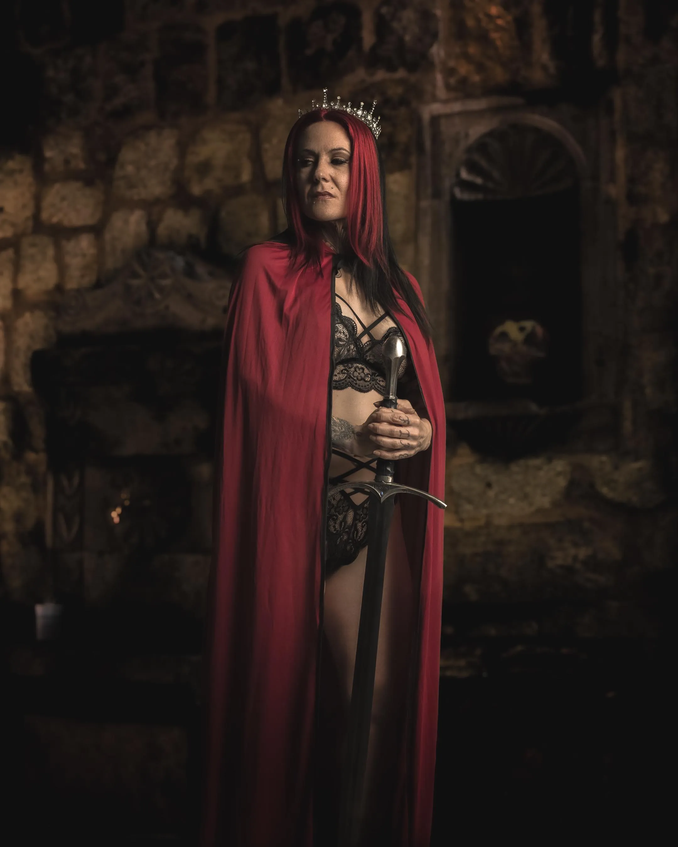 The Queen of Diamonds (by me)