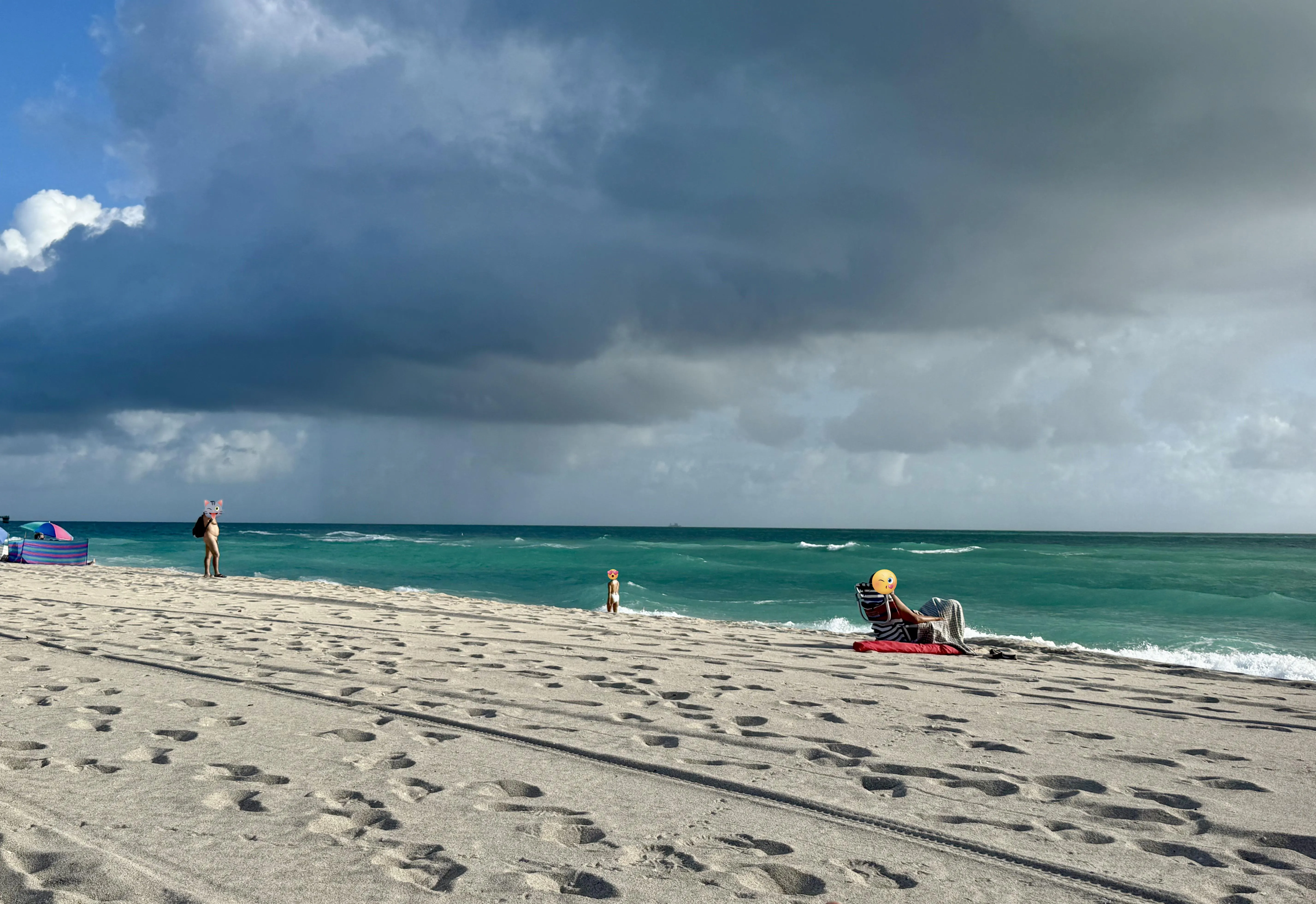 Too  chilly and windy this morning for naked pics, but still beautiful