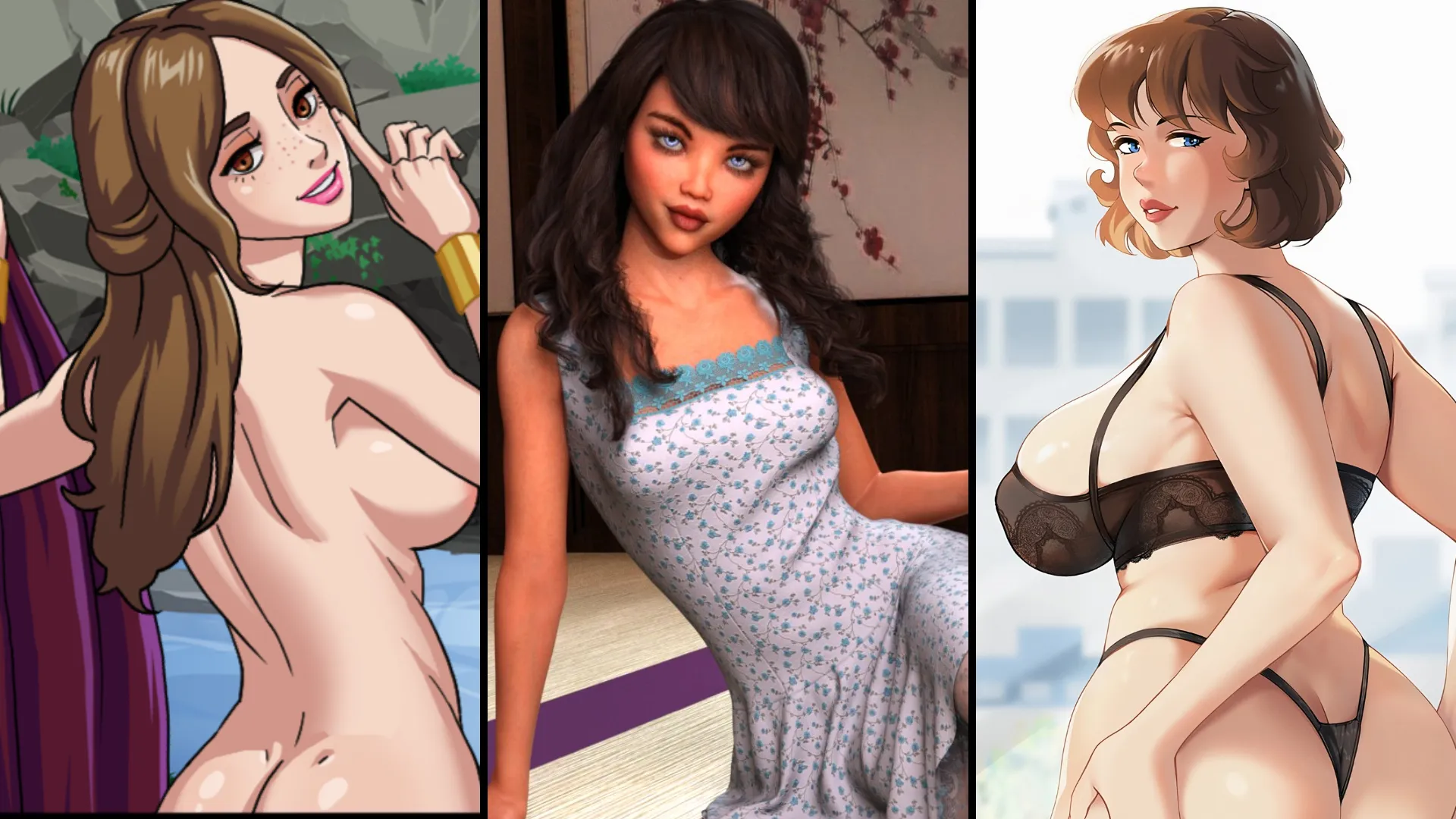 Who are your top brunettes? Mine are Dawn from Sinners Landing, Emily from Love of Magic and Mary from MILFs Plaza.