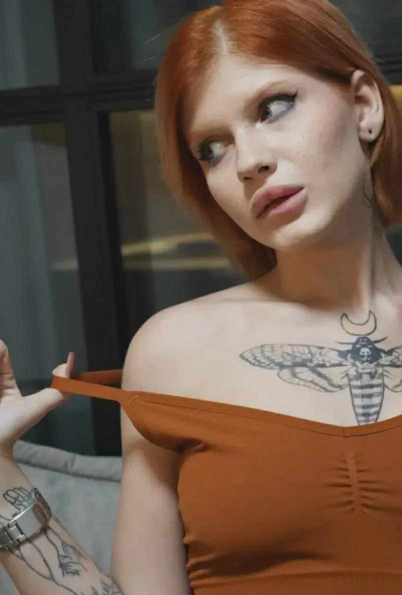 young playful girl needs you