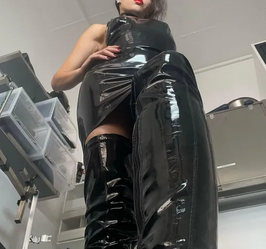 Are you intimidated by dominant girls dressed in latex?