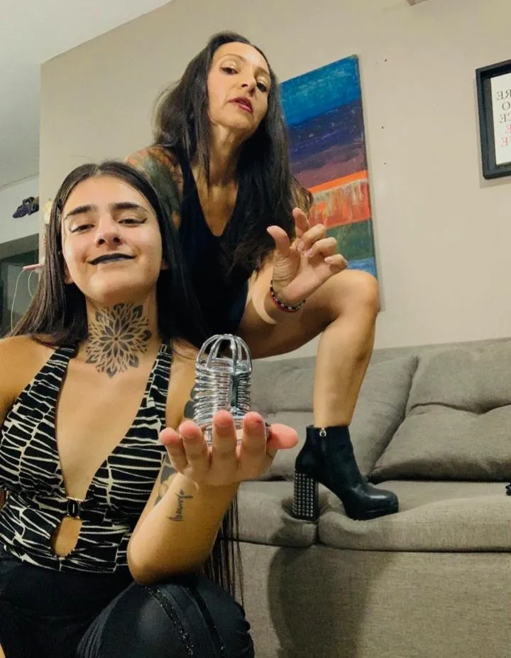 Are you less than 6 inches? Should we put your useless penis in the cage?