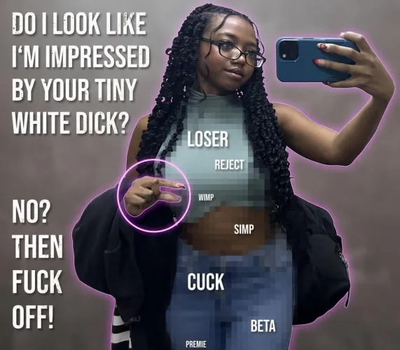 Calling that tiny thing a “cock” is the biggest compliment it's ever had.