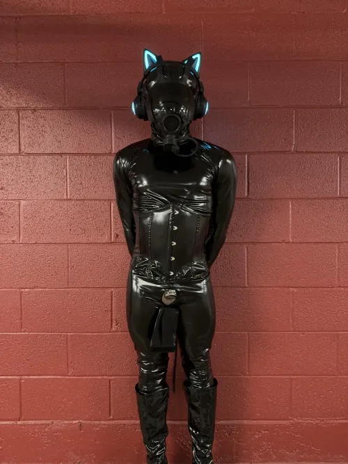Can’t wait to be back in chastity and latex