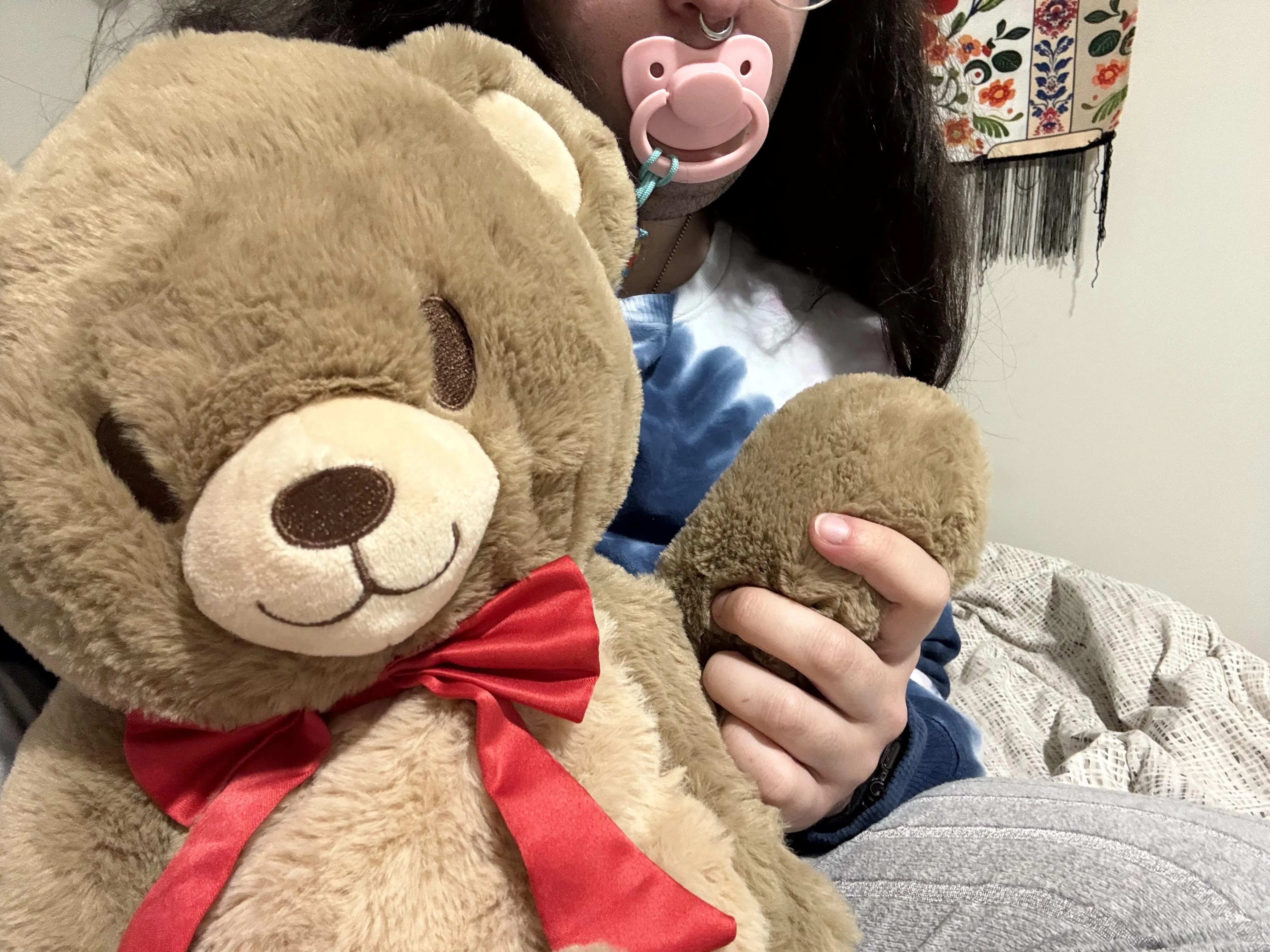 daddy got me a new friend for valentine’s day!!!!!