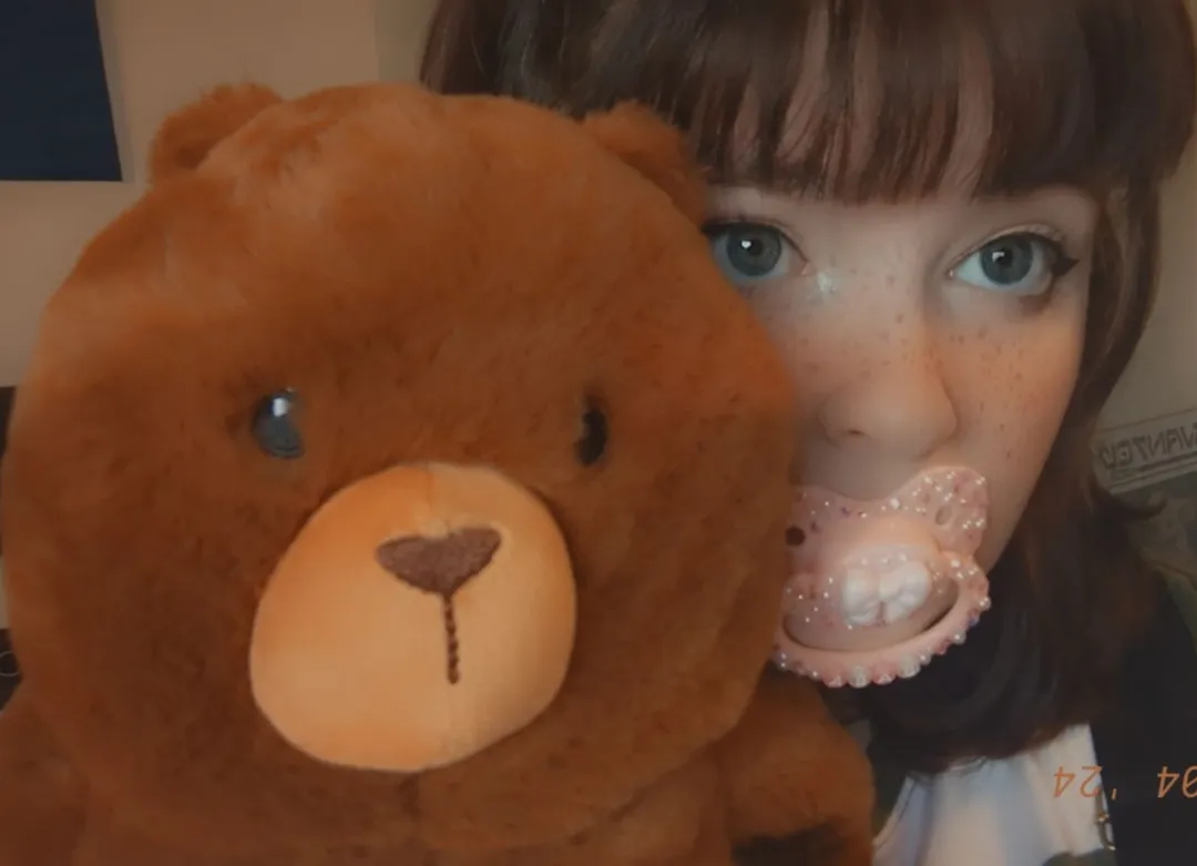 Do you like my bear? His name is pebble