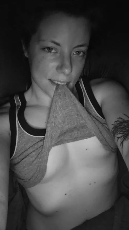 Feeling under the weather. I've been in bed more often than not, still mad horny tho... can't wait to feel better! 😈