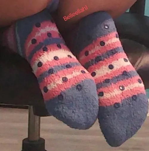 Fuzzy socks for sale! Message me to book your wear